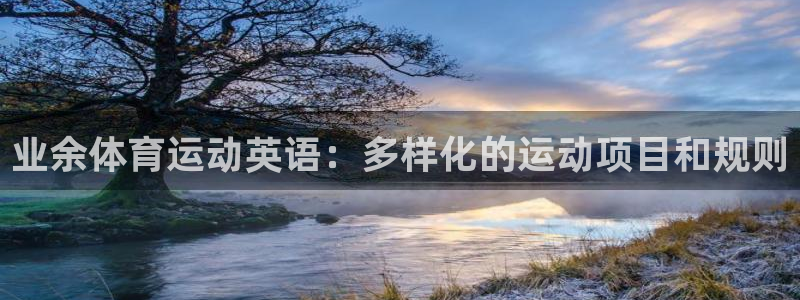 三亿体育网：业余体育运动英语：多样化的运动项目和规则