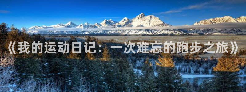 三亿体育网页版：《我的运动日记：一次难忘的跑步之旅》